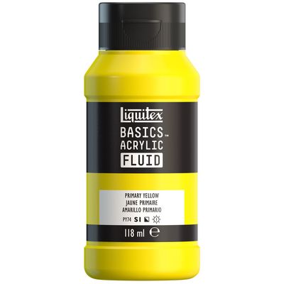 PRIMARY YELLOW 118ML LQX BASICS FLUID