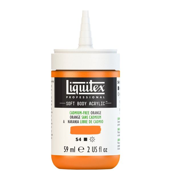 CADMIUM-FREE ORANGE 59ML LQX PRO SOFT BODY