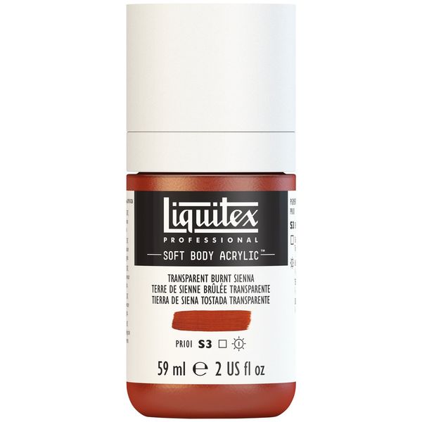 TRANSPARENT BURNT SIENNA 59ML LQX PRO SOFT BODY