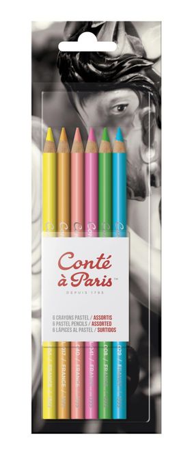 Hovedbilde CAP PENCIL PASTEL X6 BLI BRIGHT HUES