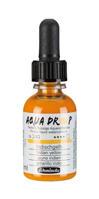 Hovedbilde Schmincke Aquadrop 30ml. Indian yellow