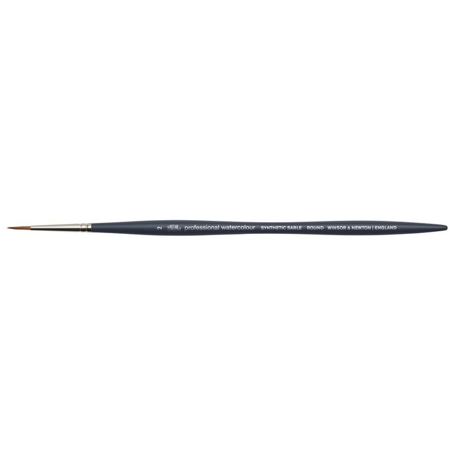 Hovedbilde W&N PROF WATERCOLOUR SYNTHETIC BRUSH ROUND SIZE 2