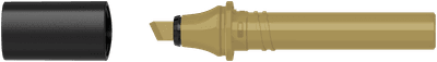 Sketcher Cartridge chisel khaki