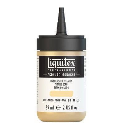 UNBLEACHED TITANIUM 59ML LQX PRO ACRYLIC GOUACHE