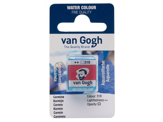 Hovedbilde Van Gogh Akvarell H.Pan 318 Carmine