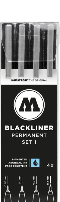 Hovedbilde Blackliner Etui Set 1 4 pcs.