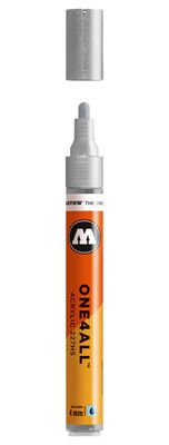 Acrylic marker One4All 227HS 4mm #227 metallic silver