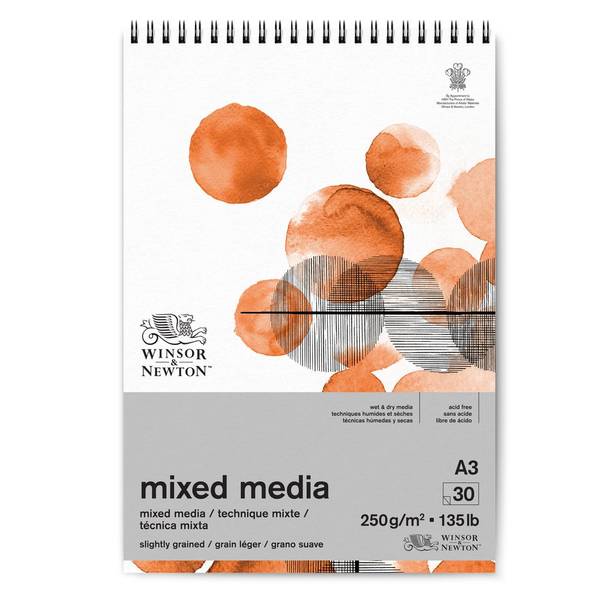 W&N MIXED MEDIA PADW 250 A3P 30S