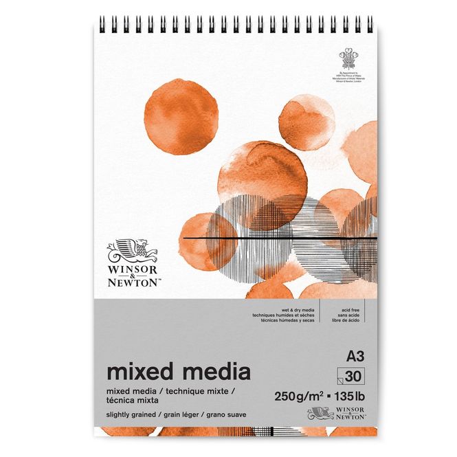 Hovedbilde W&N MIXED MEDIA PADW 250 A3P 30S