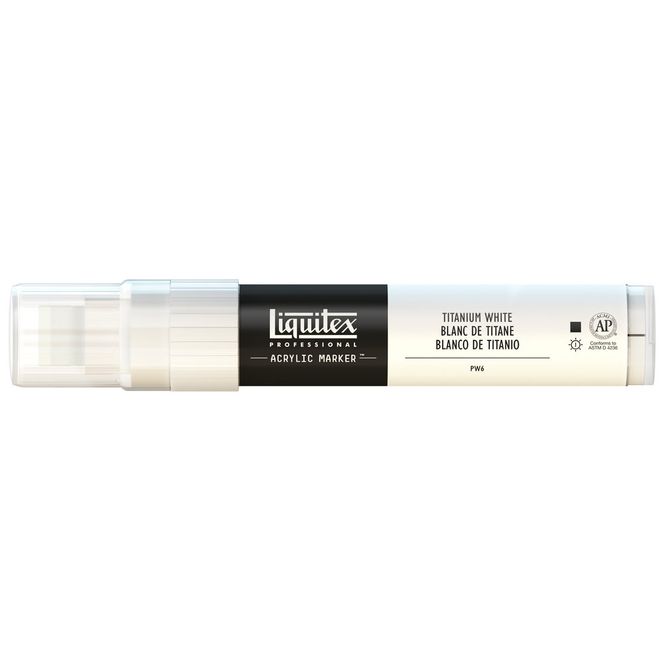 Hovedbilde LQX PRO PAINT MARKER WIDE TITANIUM WHITE