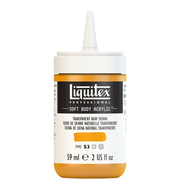 TRANSPARENT RAW SIENNA 59ML LQX PRO SOFT BODY