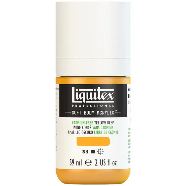 CADMIUM-FREE YELLOW DEEP 59ML LQX PRO SOFT BODY