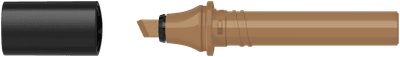 Sketcher Cartridge chisel caramel