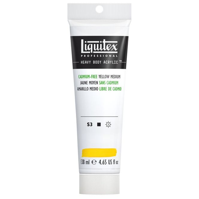 Hovedbilde CADMIUM FREE YELLOW MED 138ML LQX PRO HEAVY BODY