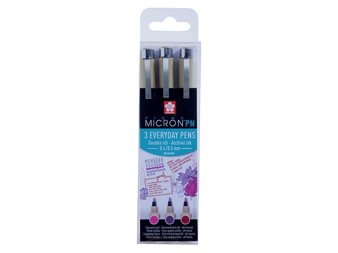 Hovedbilde Sakura Pigma Micron PN Sett Craft  3 farger