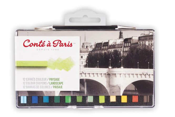 Hovedbilde CAP CARRE COLOUR PLASTIC BOX OF 12 LAND HK