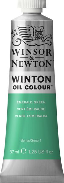 EMERALD GREEN W&N WINTON OIL 37ML TUBE