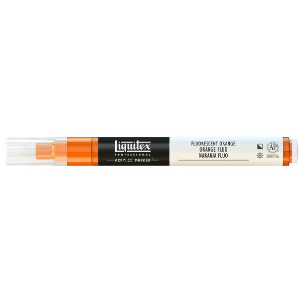 FLUORESCENT ORANGE LQX PRO PAINT MARKER FINE