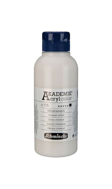 Hovedbilde Schmincke Akademie 250ml. mineral white