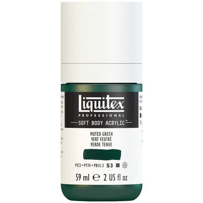 Hovedbilde MUTED GREEN 59ML LQX PRO SOFT BODY