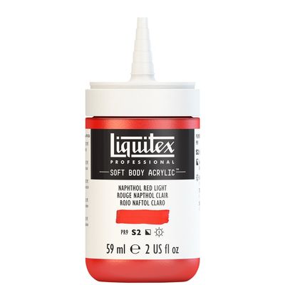 NAPHTHOL RED LIGHT 59ML LQX PRO SOFT BODY
