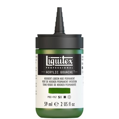 HOOKER'S GREEN HUE PERM 59ML LQX PRO ACRYLIC GOUACHE