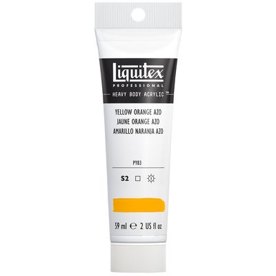 YELLOW ORANGE AZO 59ML LQX PRO HEAVY BODY