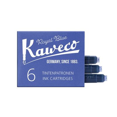 Kaweco Blekkpatron 6 stk. Royal Blue