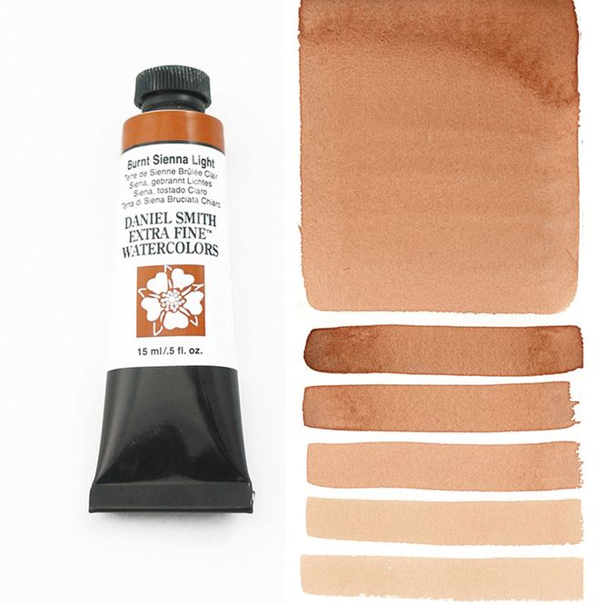 Hovedbilde Daniel Smith - Watercolour 15ml Burnt Sienna ...