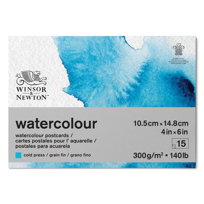 Hovedbilde W&N WATERCOLOUR PAD COLD PSTCD 300 A6 15S
