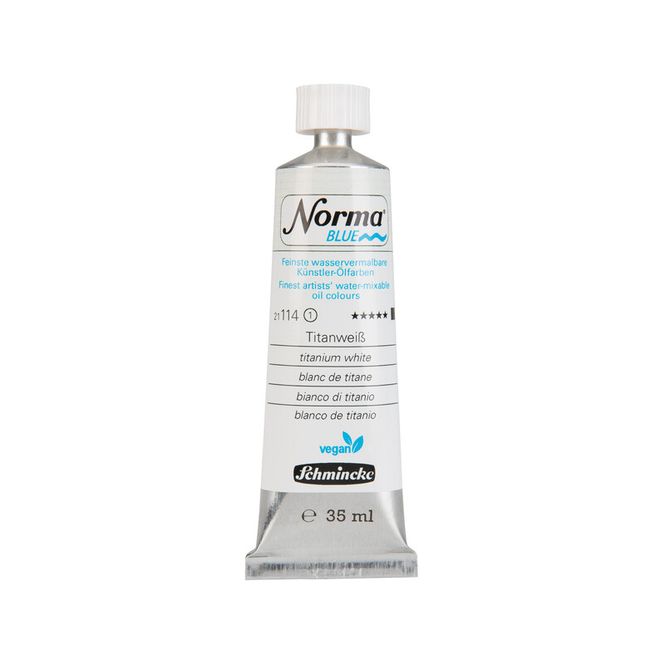 Hovedbilde Titanium white Norma Blue 35 ml