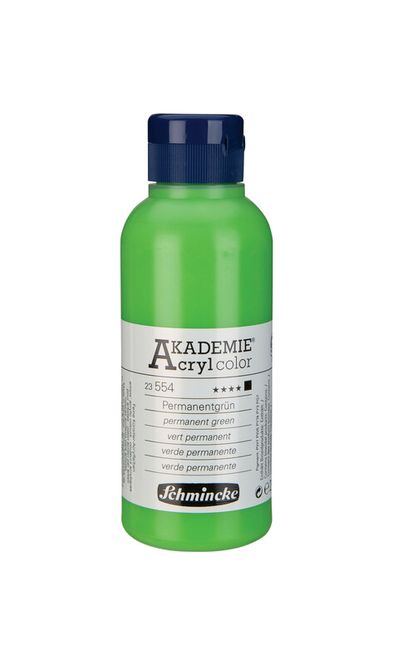 Hovedbilde Schmincke Akademie 250ml. permanent green