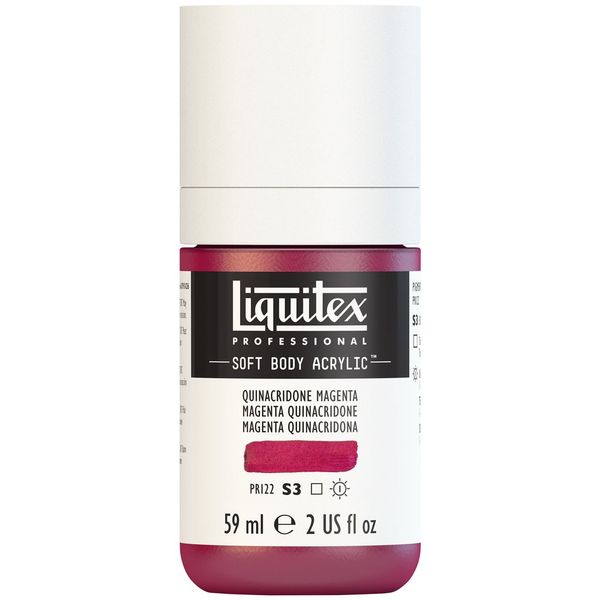 QUINACRIDONE MAGENTA 59ML LQX PRO SOFT BODY