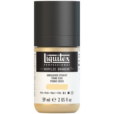 UNBLEACHED TITANIUM 59ML LQX PRO ACRYLIC GOUACHE