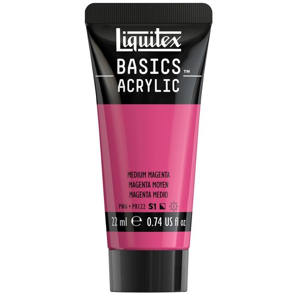 MEDIUM MAGENTA 22ML LQX BASICS