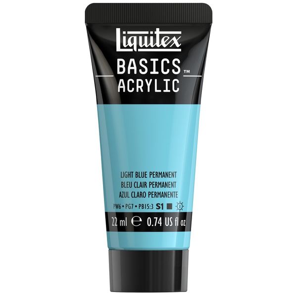 LIGHT BLUE PERMANENT 22ML LQX BASICS