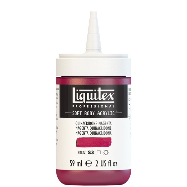 QUINACRIDONE MAGENTA 59ML LQX PRO SOFT BODY