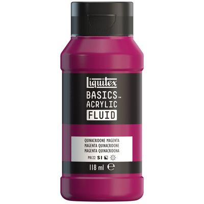 QUINACRIDONE MAGENTA 118ML LQX BASICS FLUID