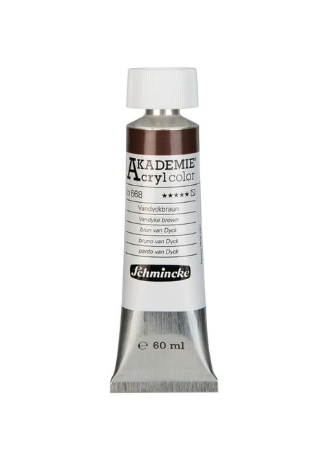 Hovedbilde Schmincke Akademie 60ml. Vandyke brown