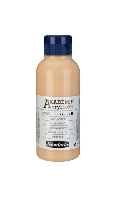 Hovedbilde Schmincke Akademie 250ml. sand reddish
