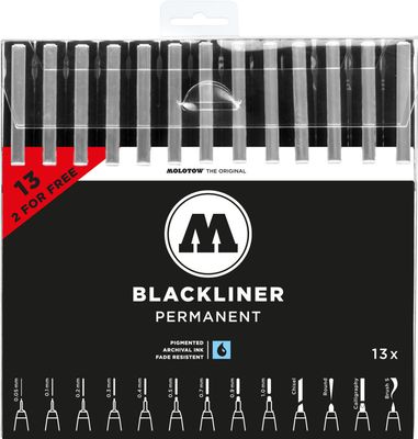 BLACKLINER Marker Complete Set 13