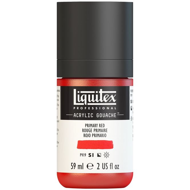 Hovedbilde PRIMARY RED 59ML LQX PRO ACRYLIC GOUACHE