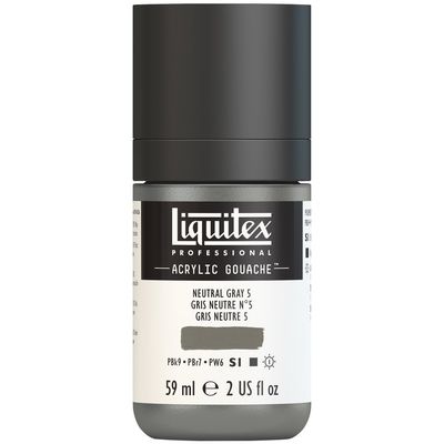NEUTRAL GREY 5 59ML LQX PRO ACRYLIC GOUACHE