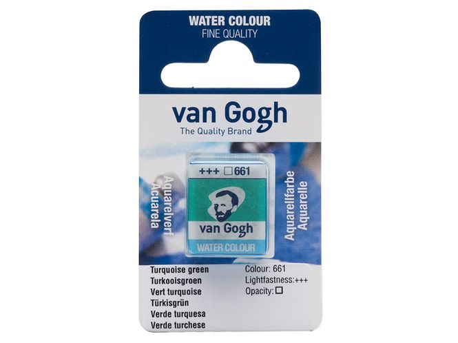 Hovedbilde Van Gogh Akvarell H.Pan 661 Turquoise green