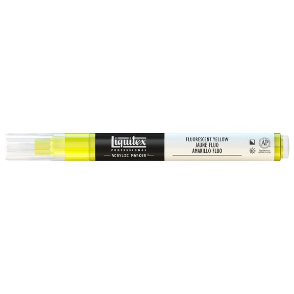 FLUORESCENT YELLOW LQX PRO PAINT MARKER FINE