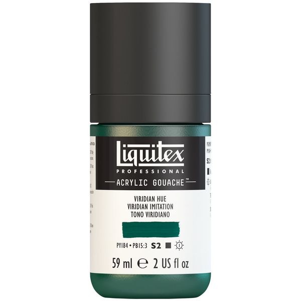VIRIDIAN HUE 59ML LQX PRO ACRYLIC GOUACHE