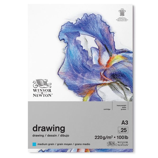 Hovedbilde W&N DRAWING PAD MEDIUM 220 A3 25S
