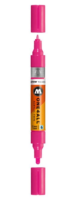 Hovedbilde Acrylic marker One4All Twin1,5/4mm #217 neon pink ...