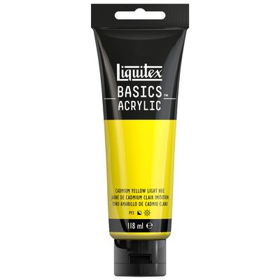 CADMIUM YELLOW LIGHT HUE 118ML LQX BASICS