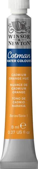 Hovedbilde CADMIUM ORANGE HUE 8ML TUBE W&N COTMAN